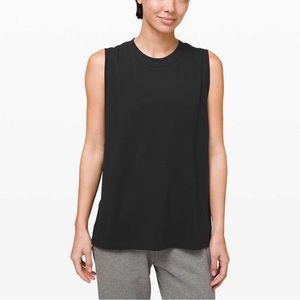 lululemon all yours tank black